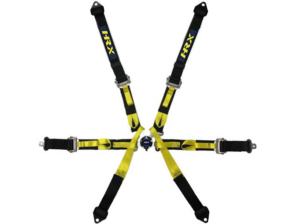 CINTURA A 6 PUNTI 2'' HANS